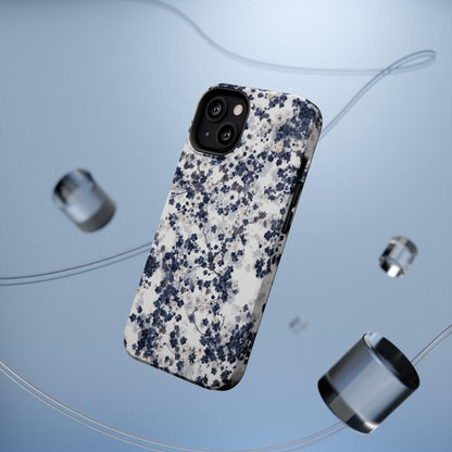 iPhone Case- White Blossom Pattern