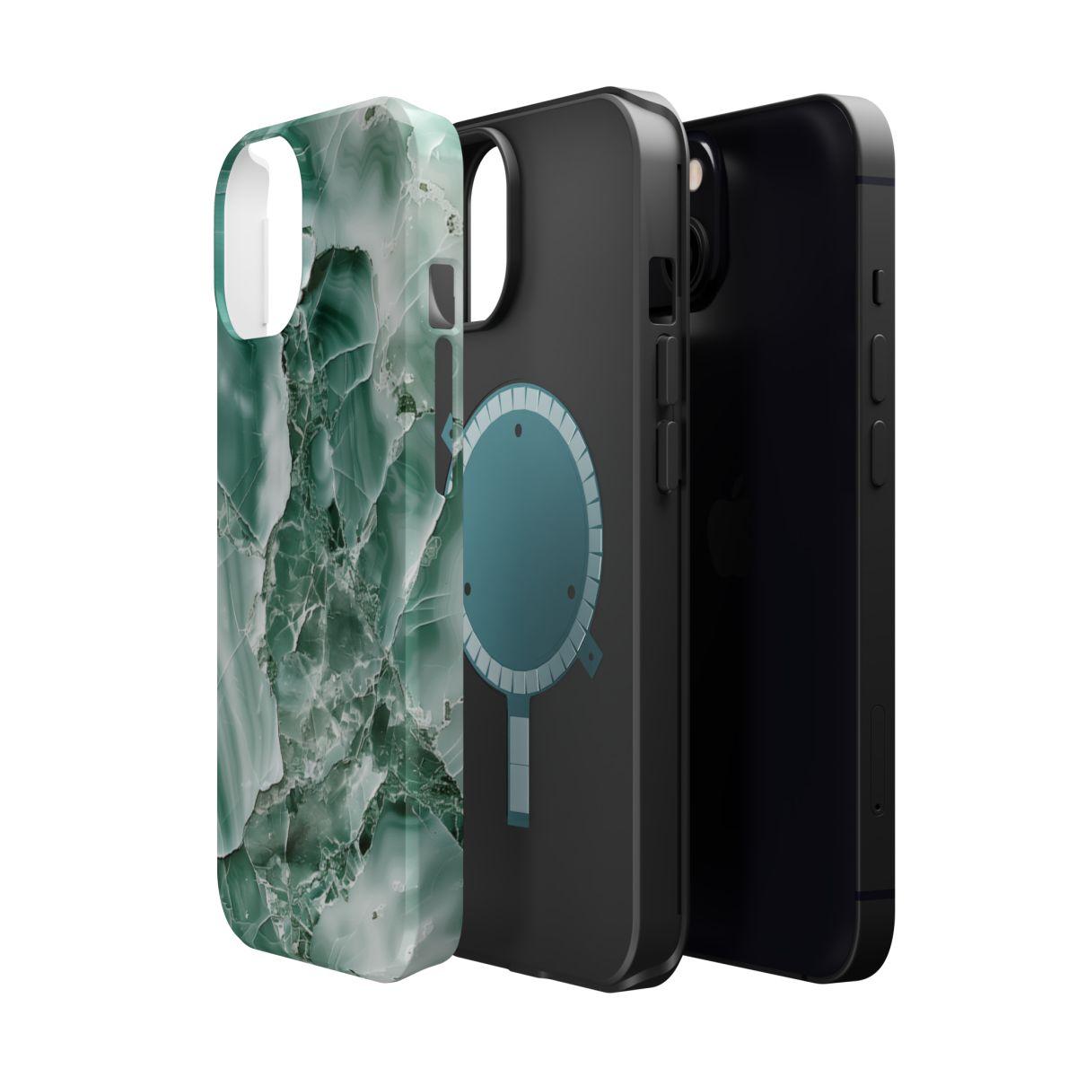 iPhone Case - Greenish Marble