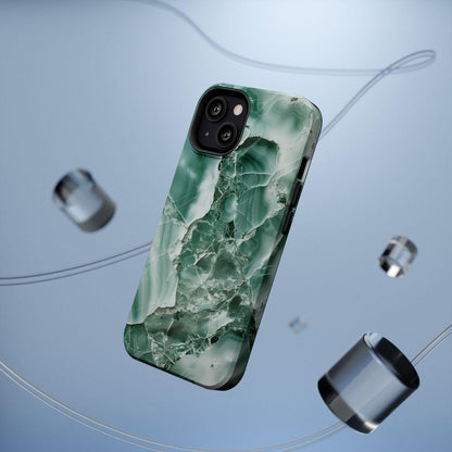 iPhone Case - Greenish Marble