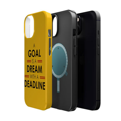 iPhone Case- Goals And Dreams Yellowish