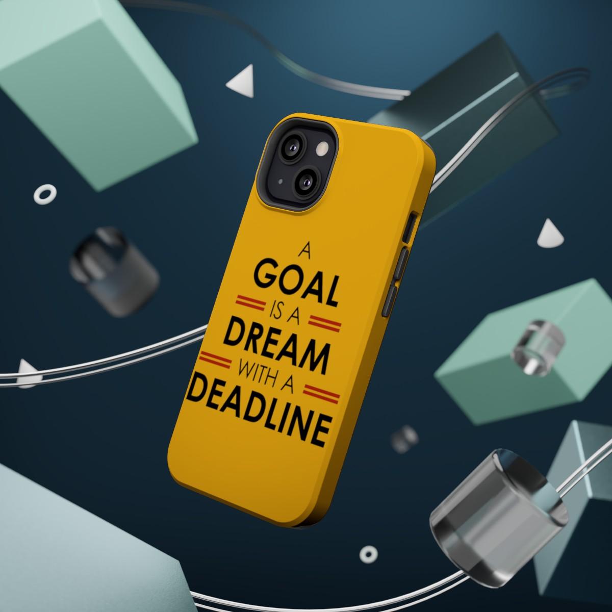 iPhone Case- Goals And Dreams Yellowish