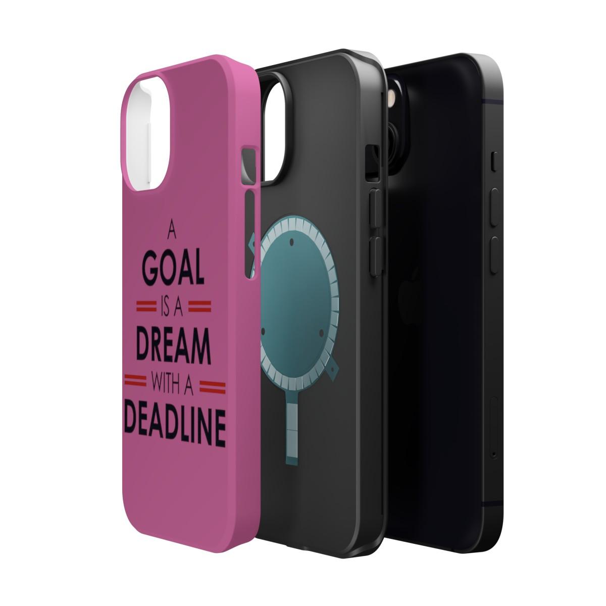 iPhone Case- Goal And Dreams Pinkish