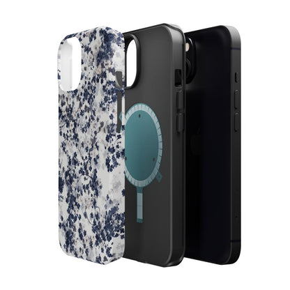 iPhone Case- White Blossom Pattern