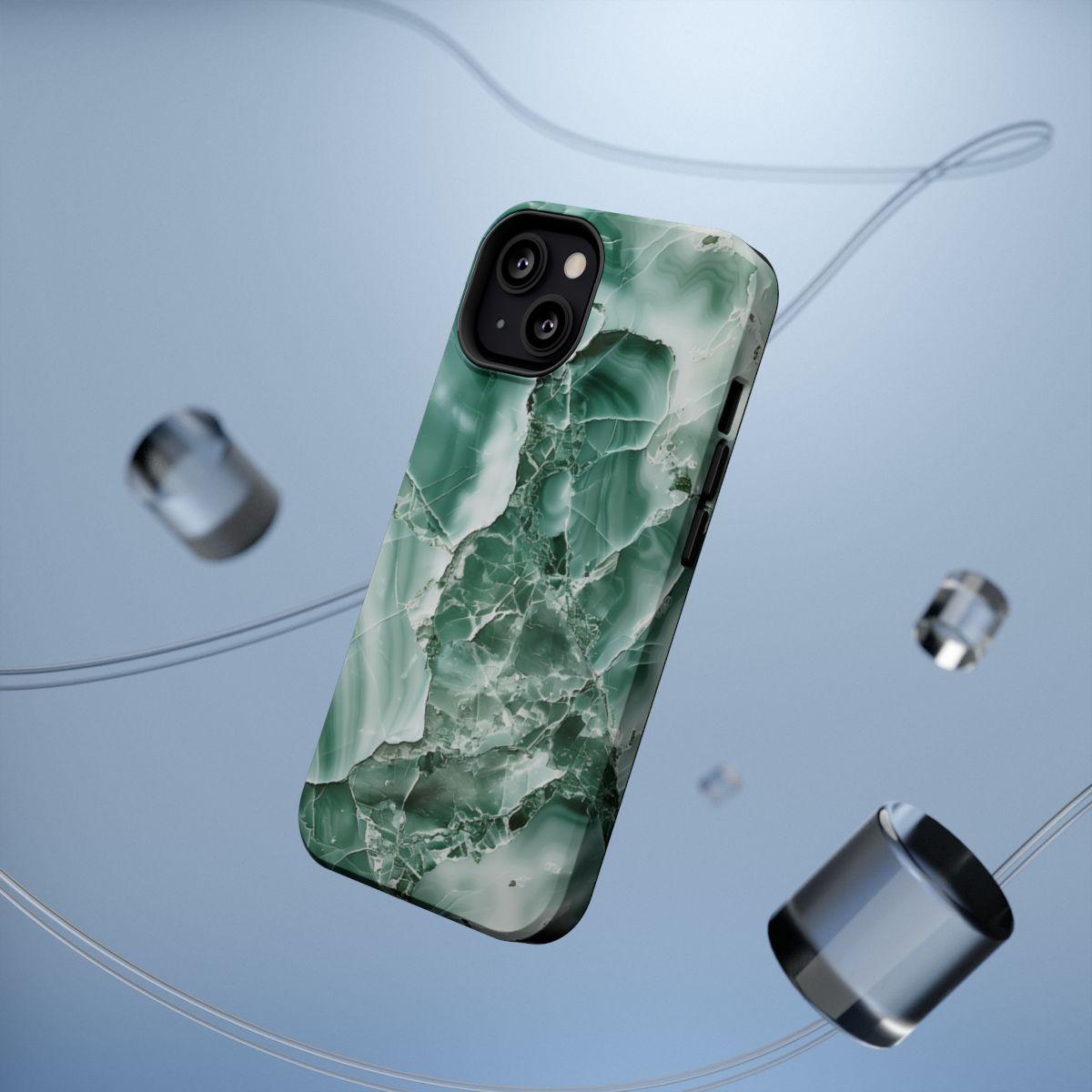 iPhone Case - Greenish Marble