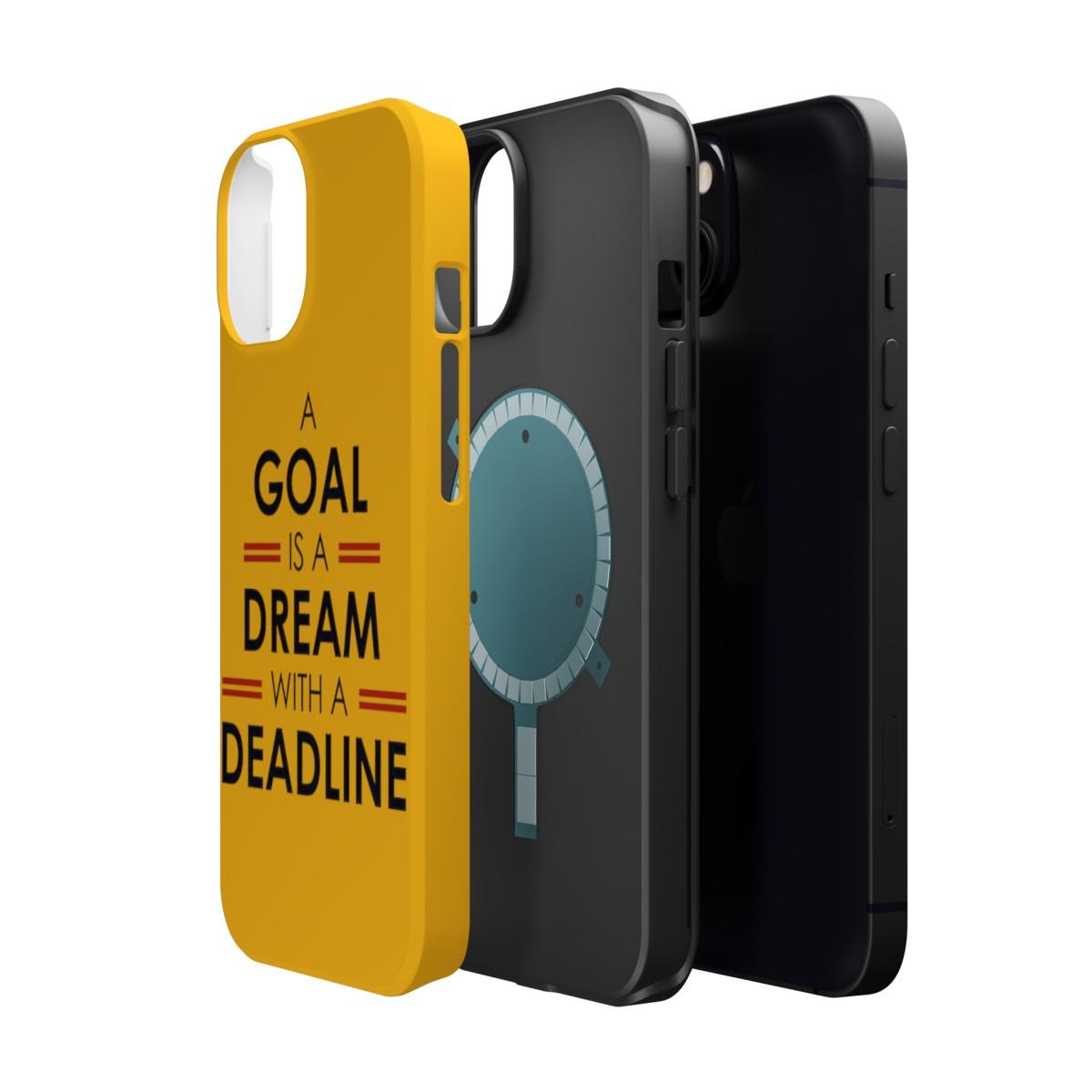 iPhone Case- Goals And Dreams Yellowish