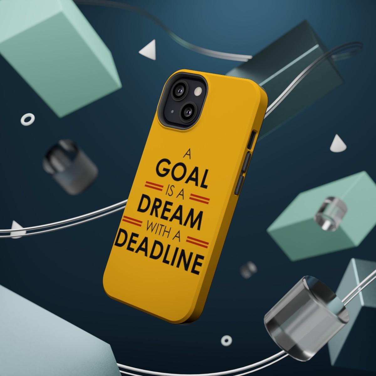 iPhone Case- Goals And Dreams Yellowish