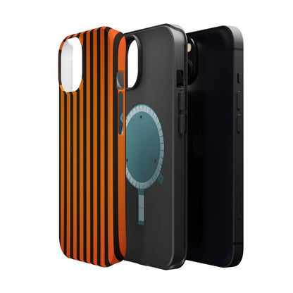 iPhone Case- Subtle Orange Stripes