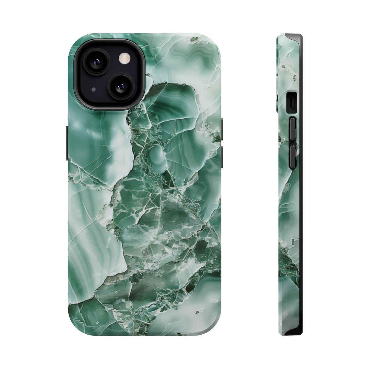 iPhone Case - Greenish Marble