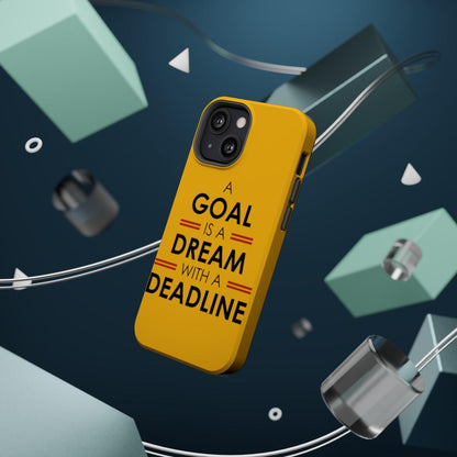 iPhone Case- Goals And Dreams Yellowish