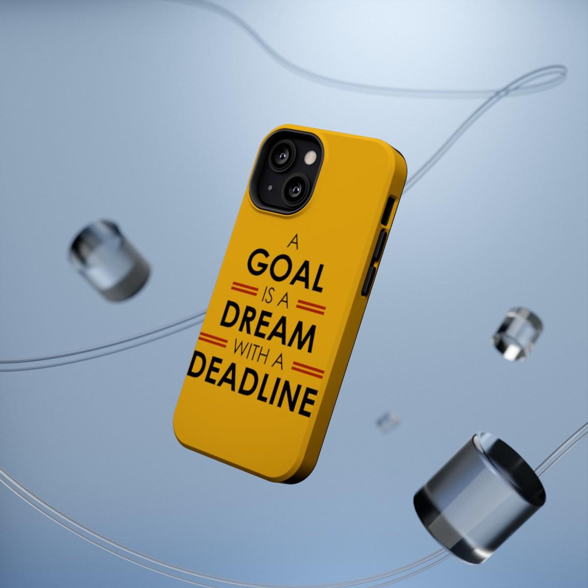 iPhone Case- Goals And Dreams Yellowish