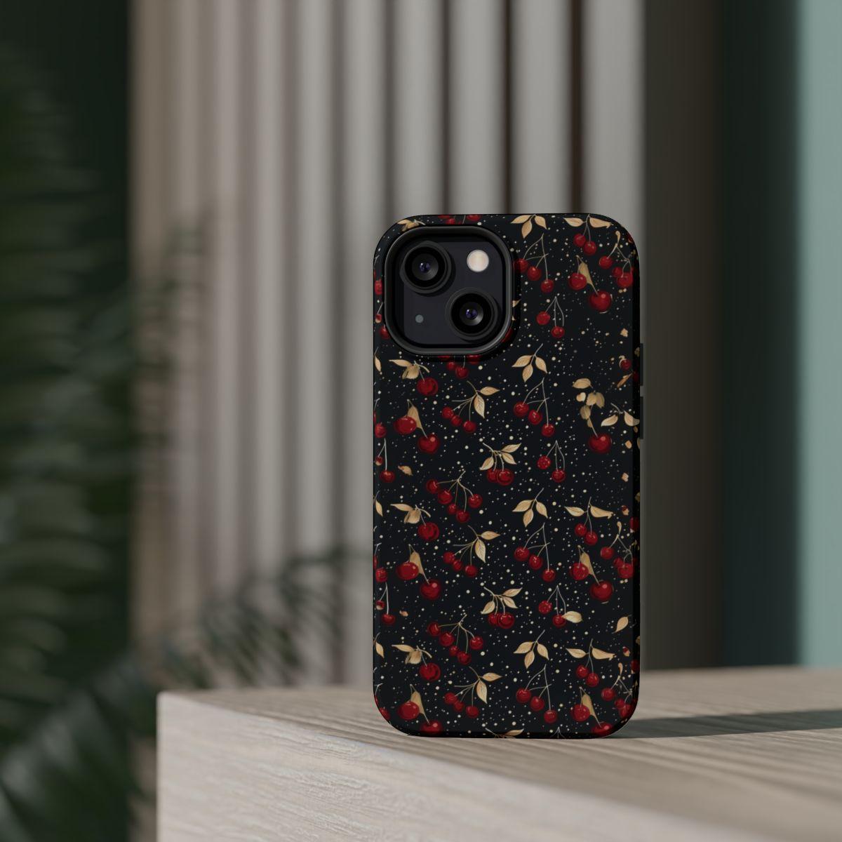 iPhone Case - Red Barries Garden