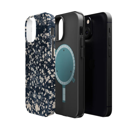 iPhone Case- Cherry Blossom Blue