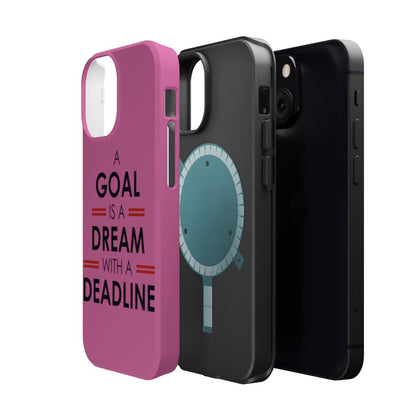 iPhone Case- Goal And Dreams Pinkish