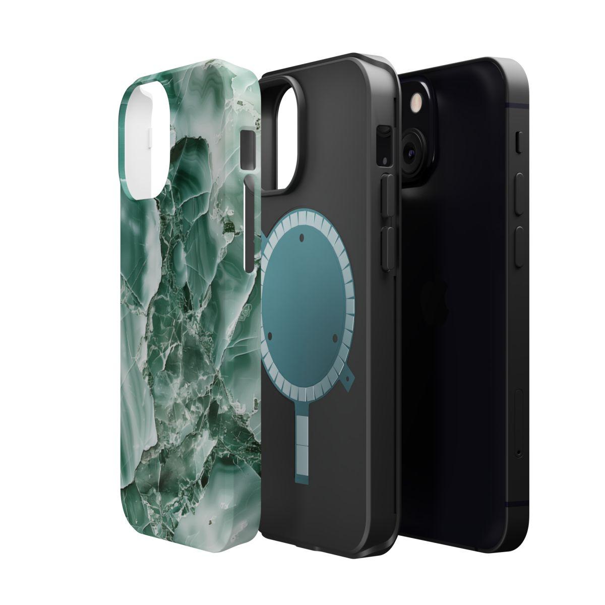 iPhone Case - Greenish Marble