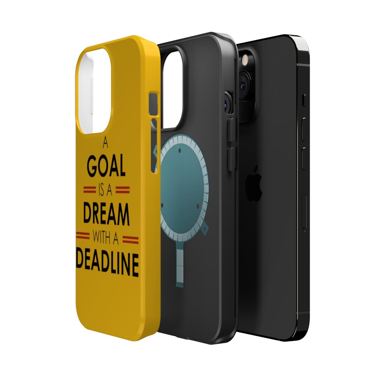 iPhone Case- Goals And Dreams Yellowish