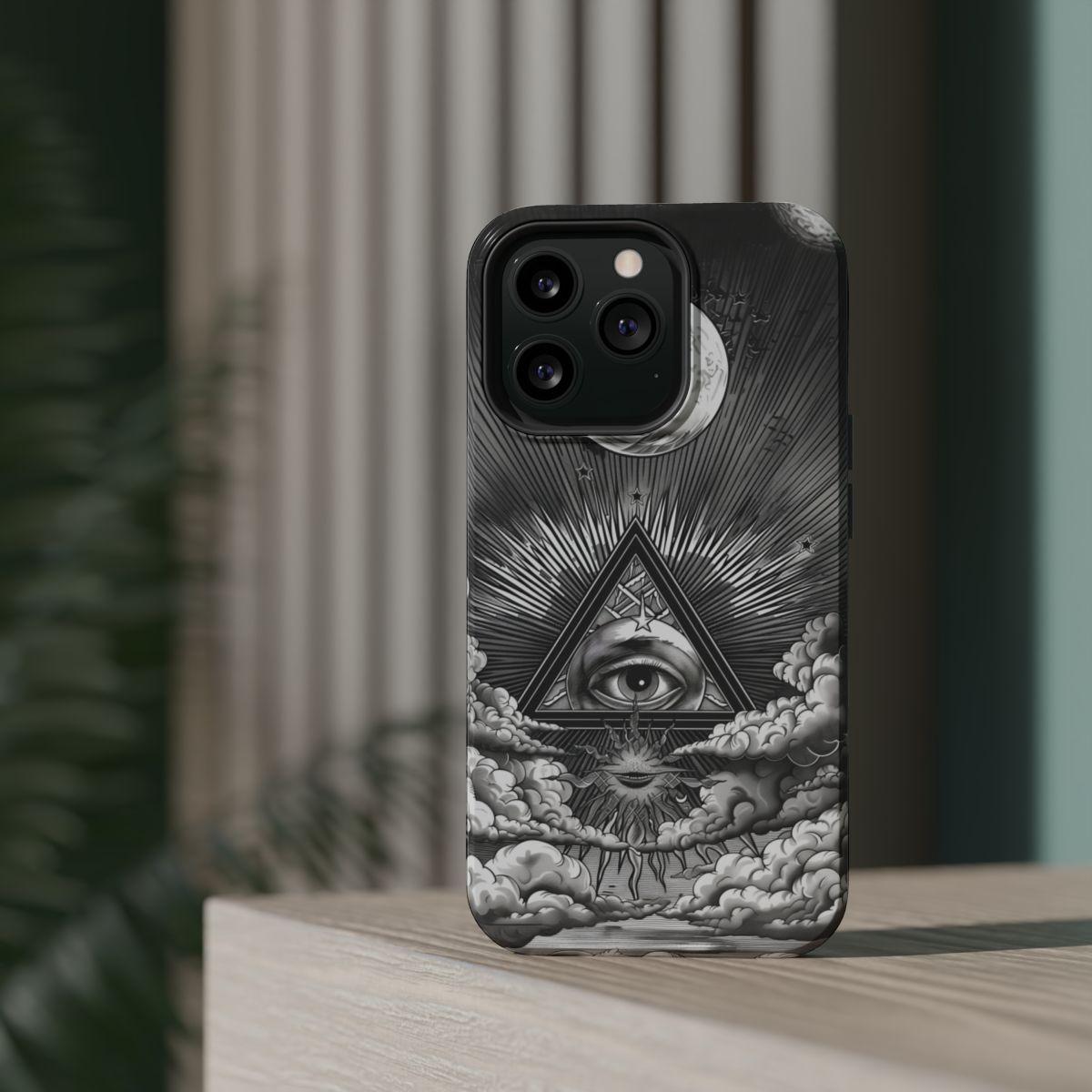 iPhone Case - Illuminati Abstract