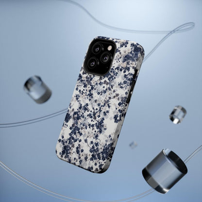 iPhone Case- White Blossom Pattern