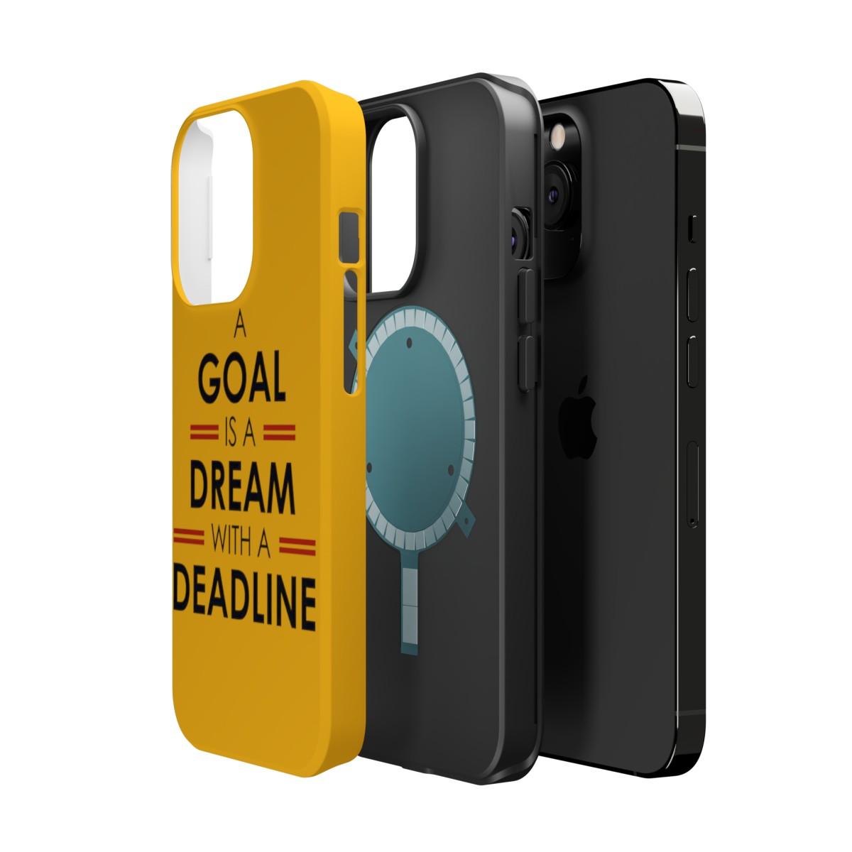 iPhone Case- Goals And Dreams Yellowish