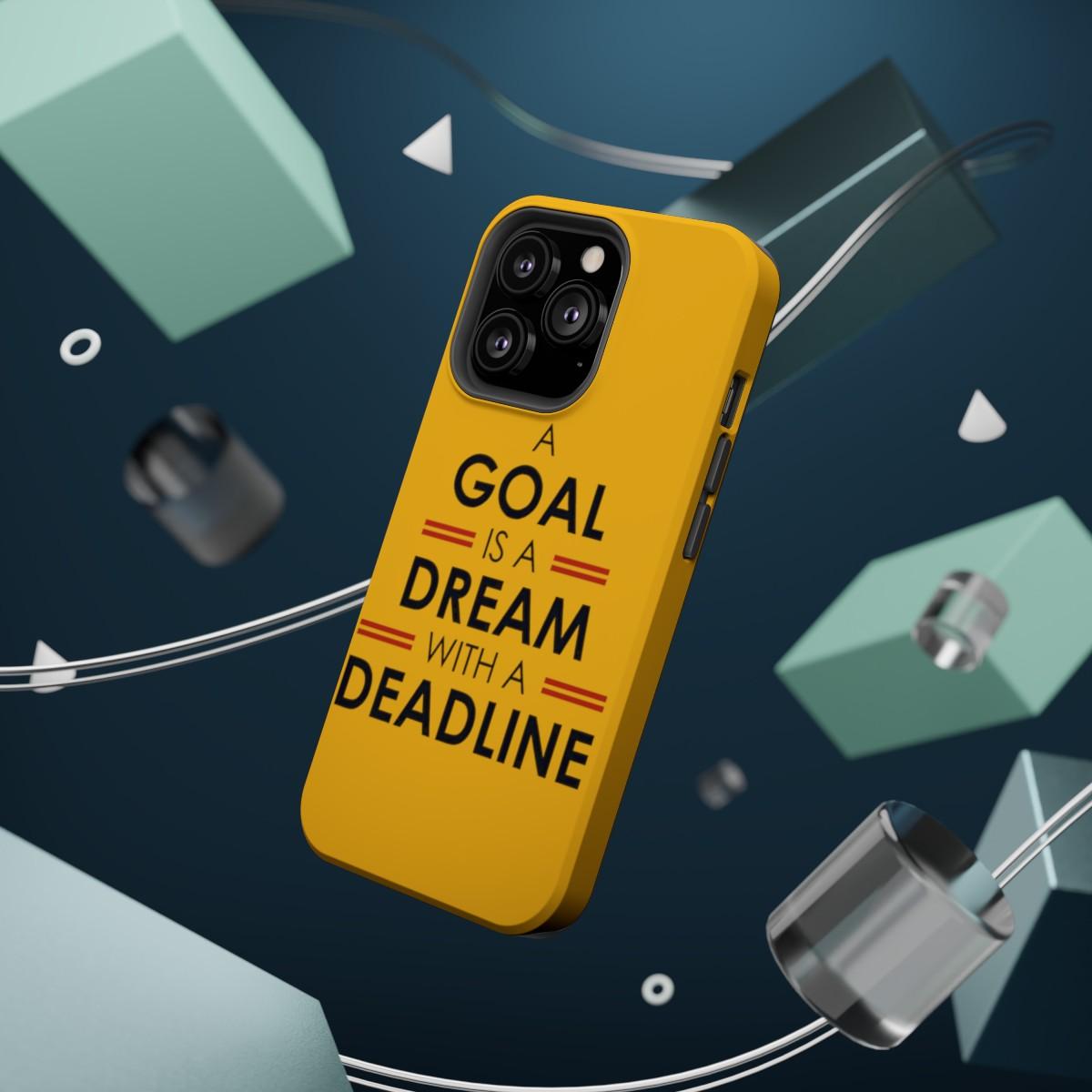 iPhone Case- Goals And Dreams Yellowish