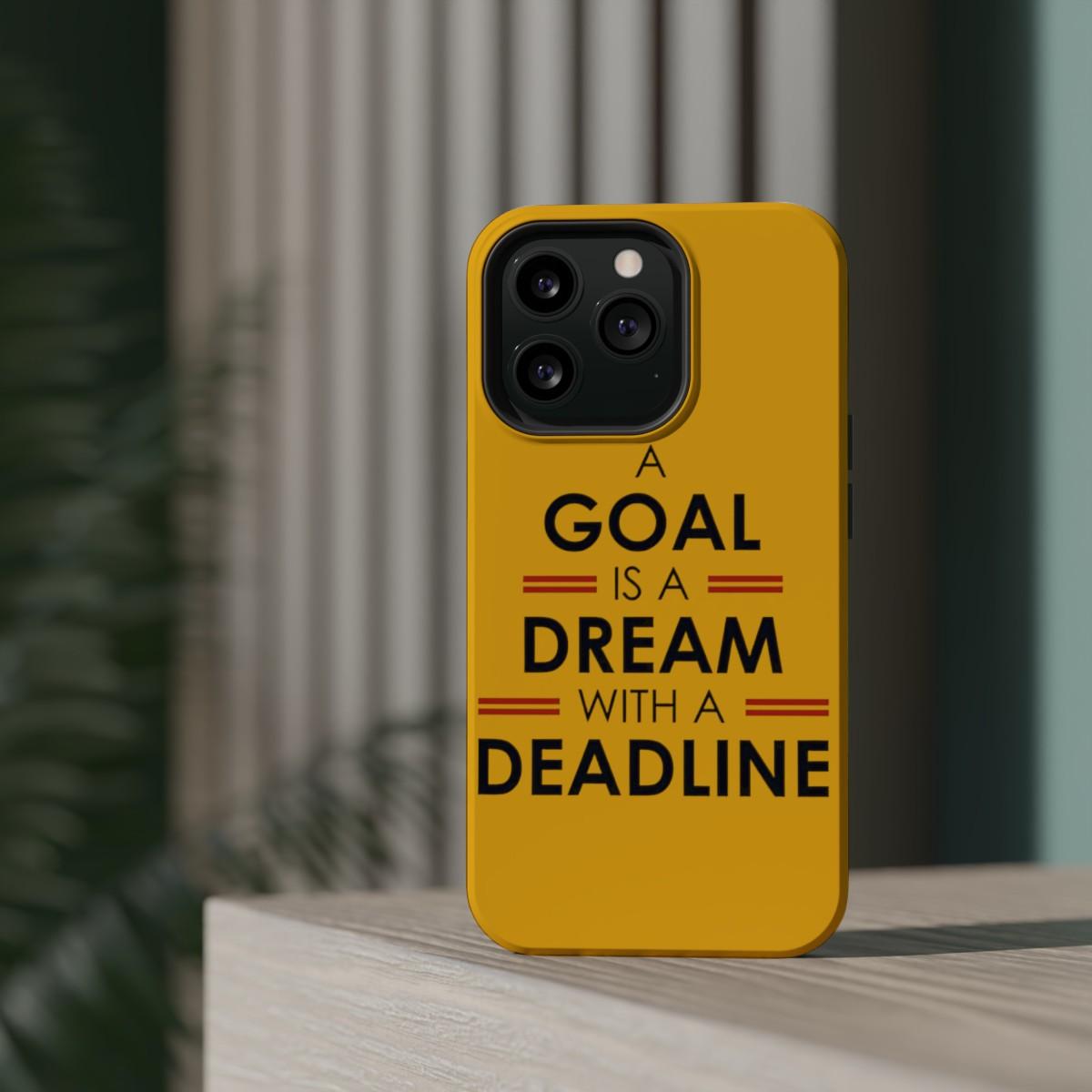 iPhone Case- Goals And Dreams Yellowish