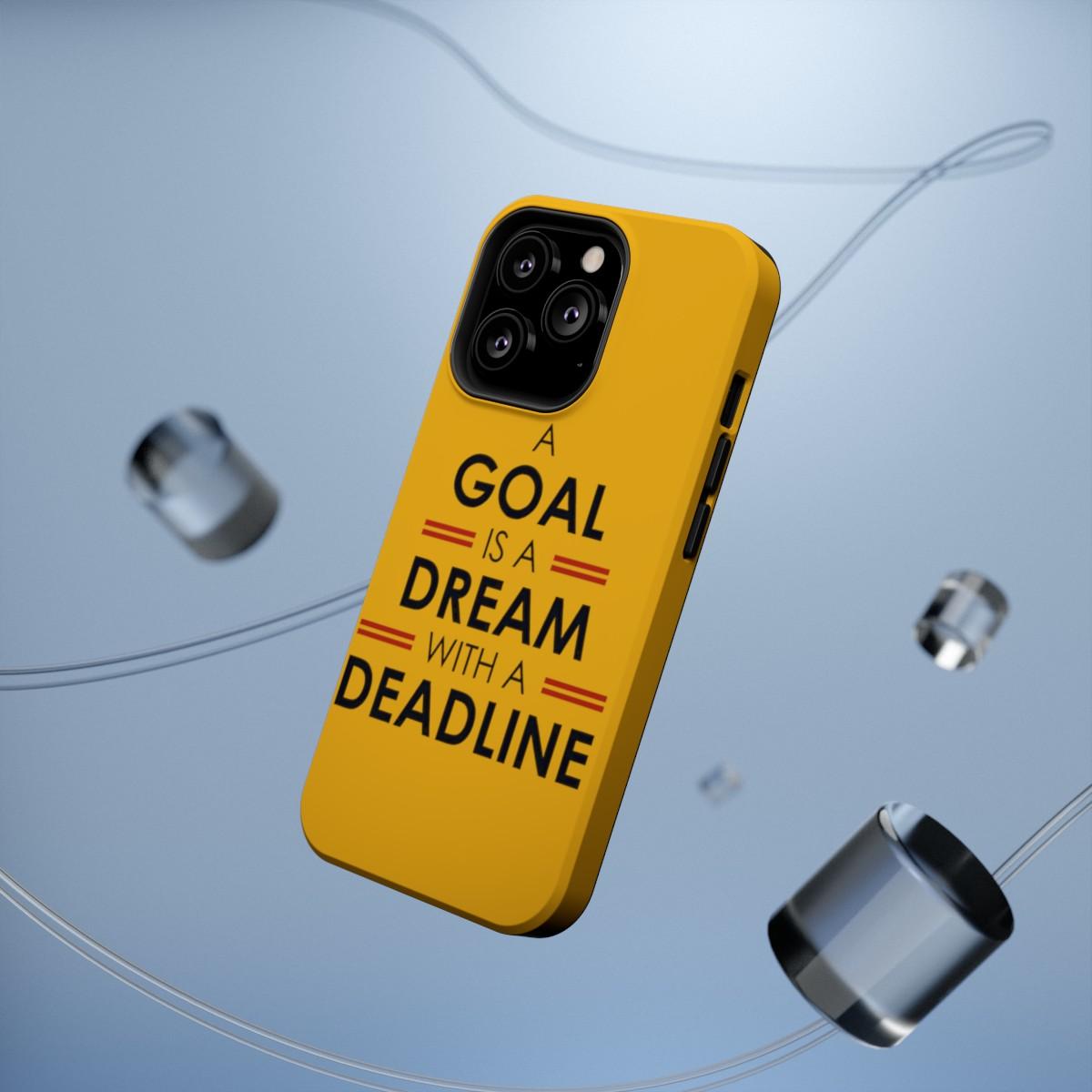 iPhone Case- Goals And Dreams Yellowish