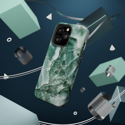 iPhone Case - Greenish Marble