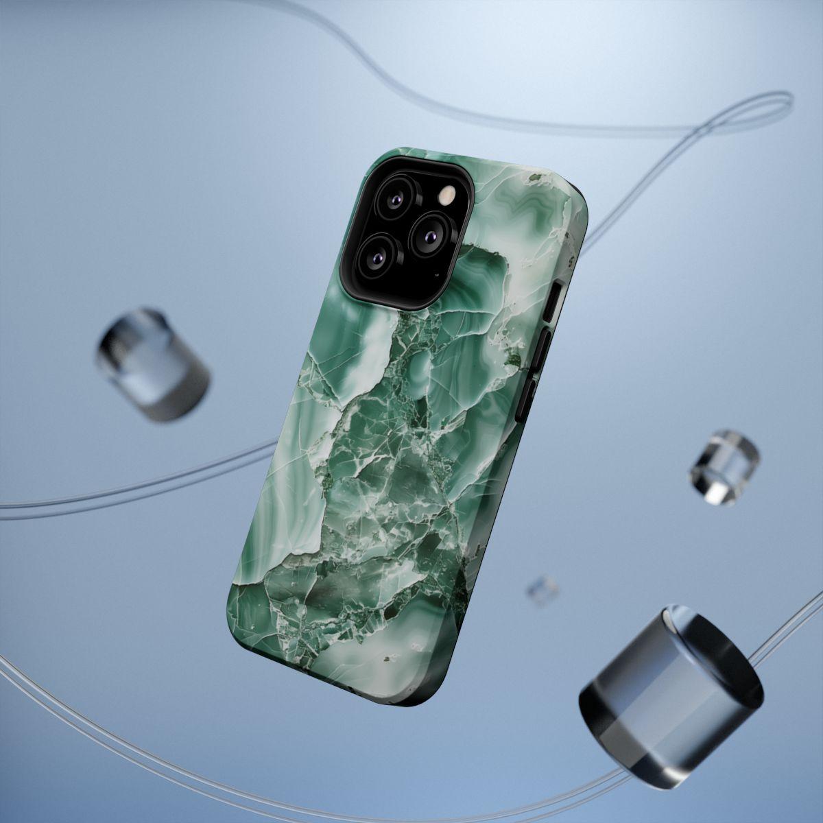 iPhone Case - Greenish Marble