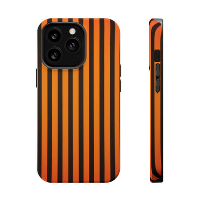 iPhone Case- Subtle Orange Stripes