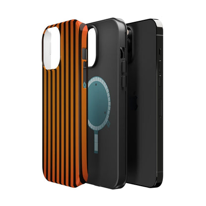 iPhone Case- Subtle Orange Stripes