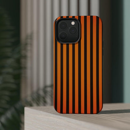 iPhone Case- Subtle Orange Stripes