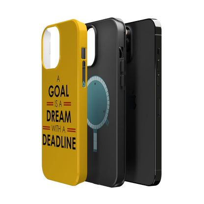 iPhone Case- Goals And Dreams Yellowish