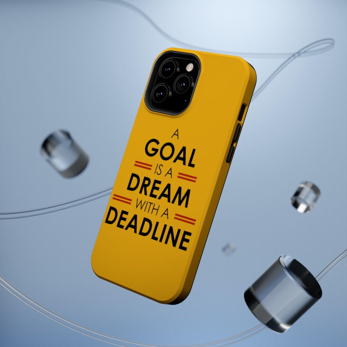 iPhone Case- Goals And Dreams Yellowish