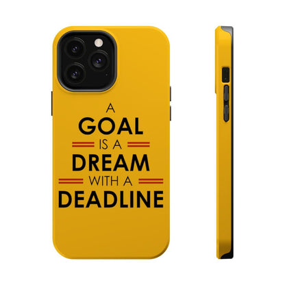 iPhone Case- Goals And Dreams Yellowish