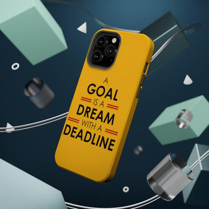 iPhone Case- Goals And Dreams Yellowish