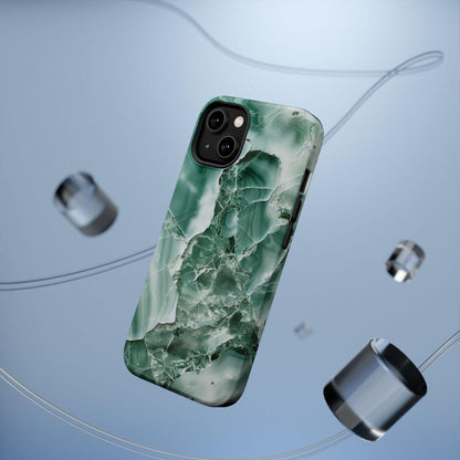 iPhone Case - Greenish Marble