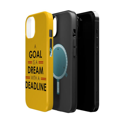 iPhone Case- Goals And Dreams Yellowish