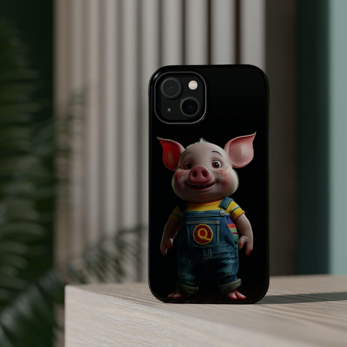 iPhone Case- Cheerful Piglet