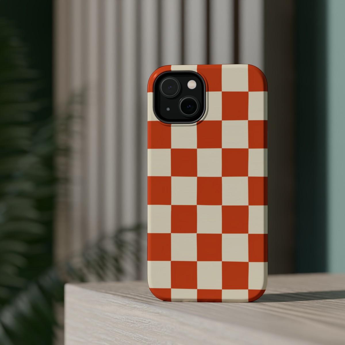 iPhone Case- Subtle Checks