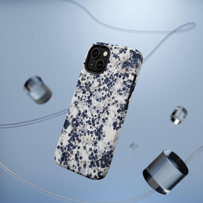 iPhone Case- White Blossom Pattern