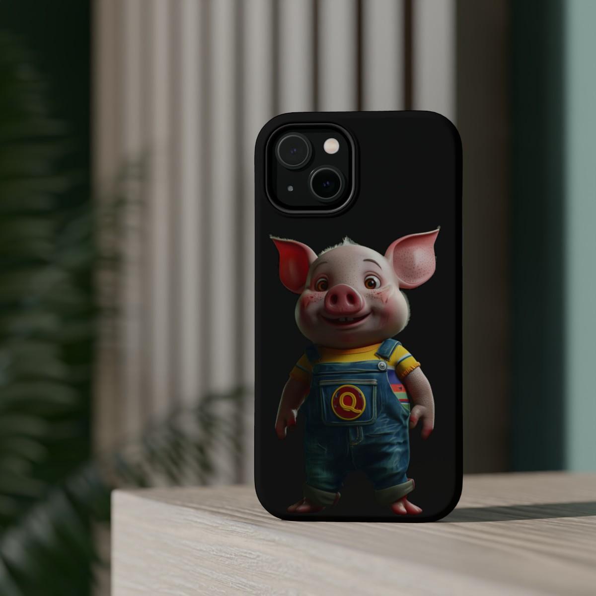 iPhone Case- Cheerful Piglet