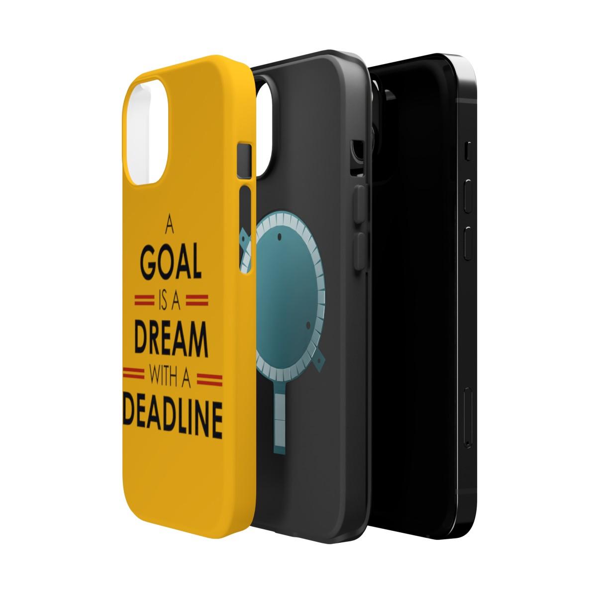 iPhone Case- Goals And Dreams Yellowish