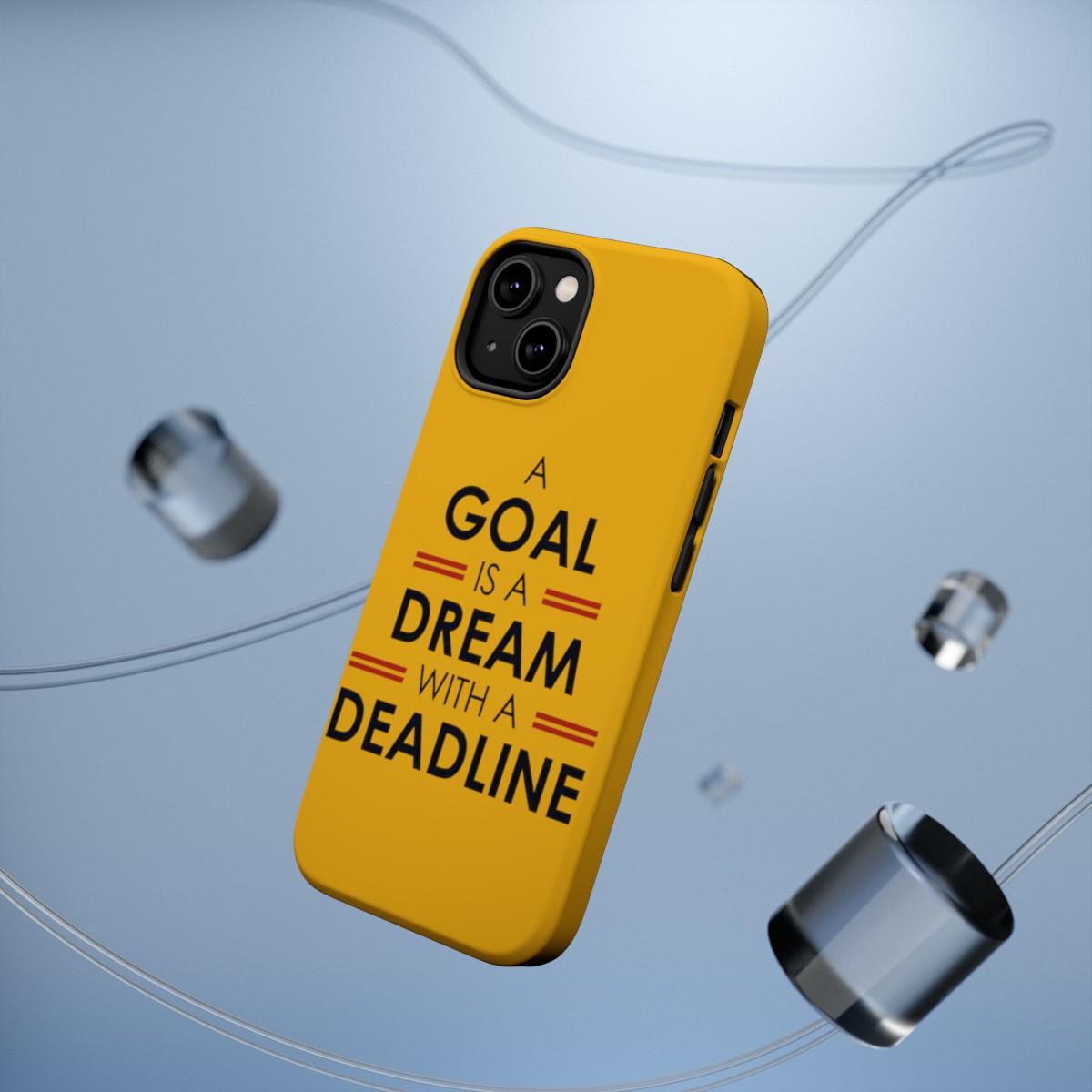 iPhone Case- Goals And Dreams Yellowish