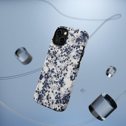 iPhone Case- White Blossom Pattern