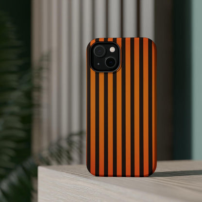 iPhone Case- Subtle Orange Stripes