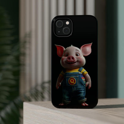 iPhone Case- Cheerful Piglet