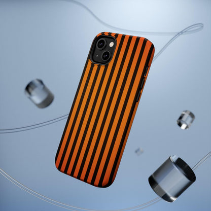 iPhone Case- Subtle Orange Stripes