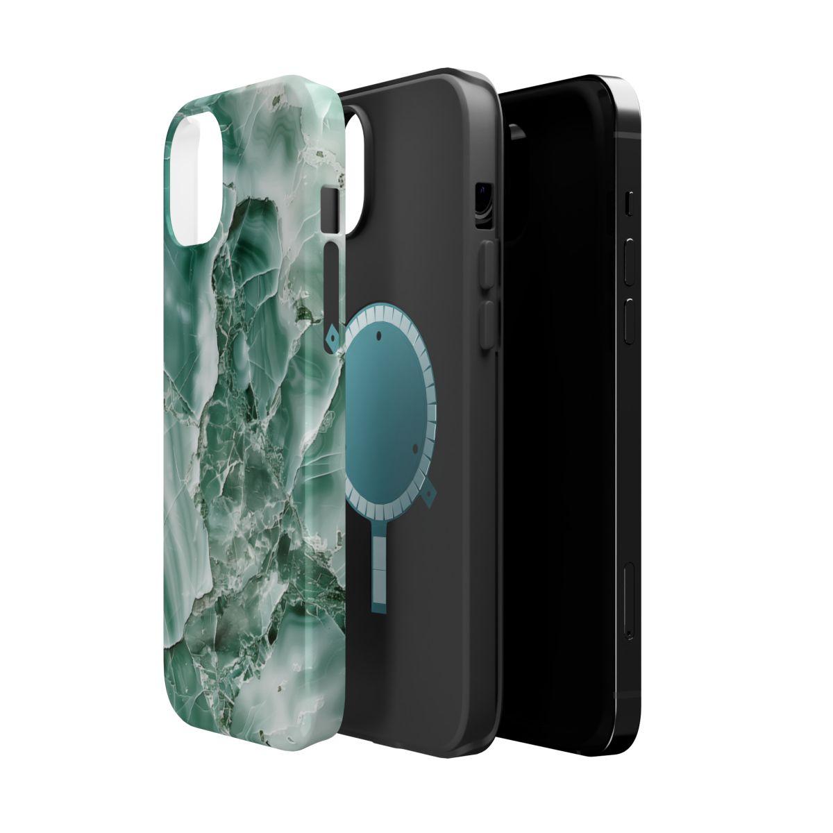 iPhone Case - Greenish Marble