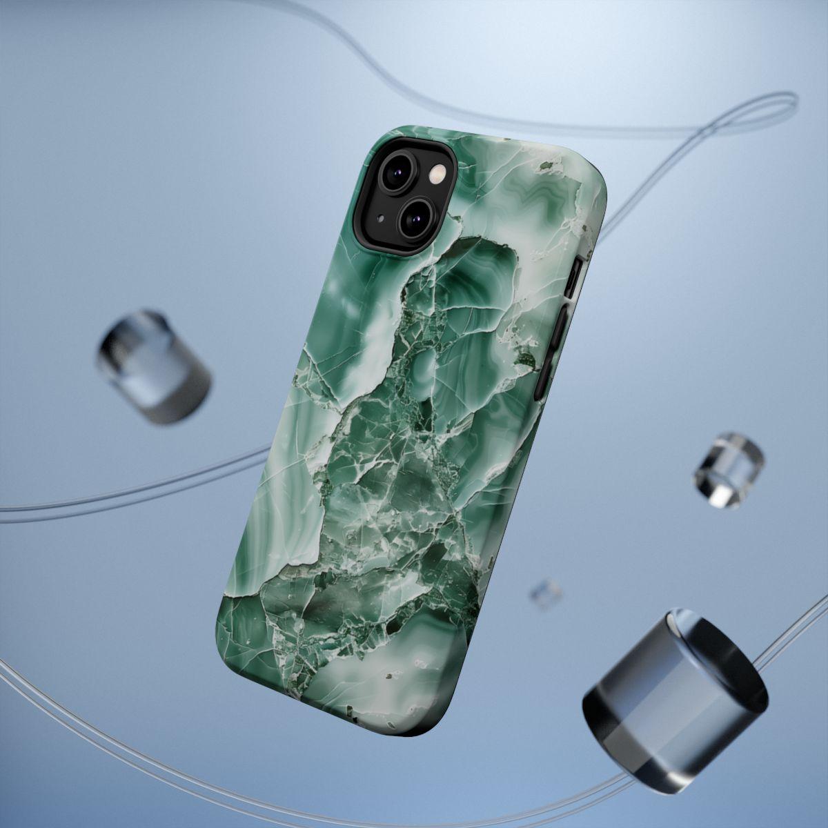 iPhone Case - Greenish Marble