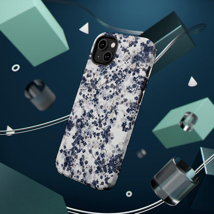 iPhone Case- White Blossom Pattern