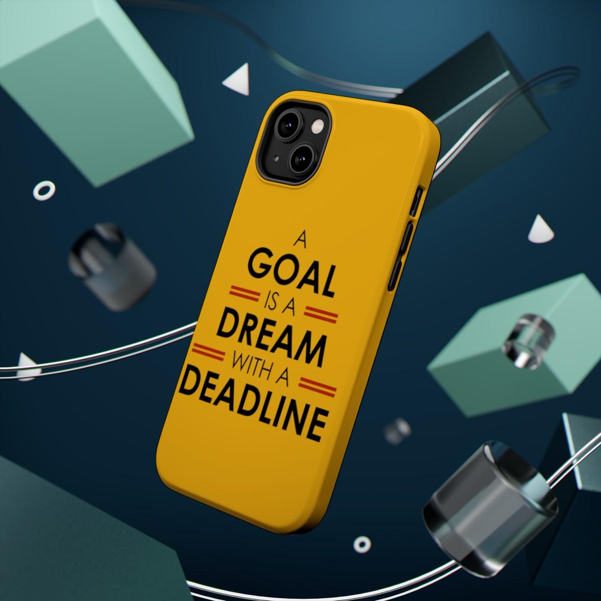 iPhone Case- Goals And Dreams Yellowish